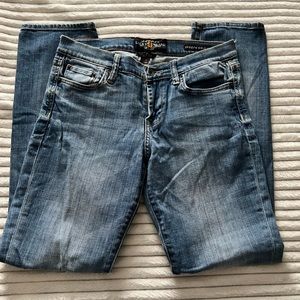 Lucky brand sweet straight leg mid wash jeans